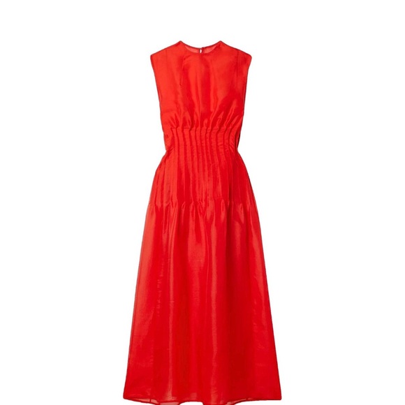 KHAITE Wes Dress in Fire Res